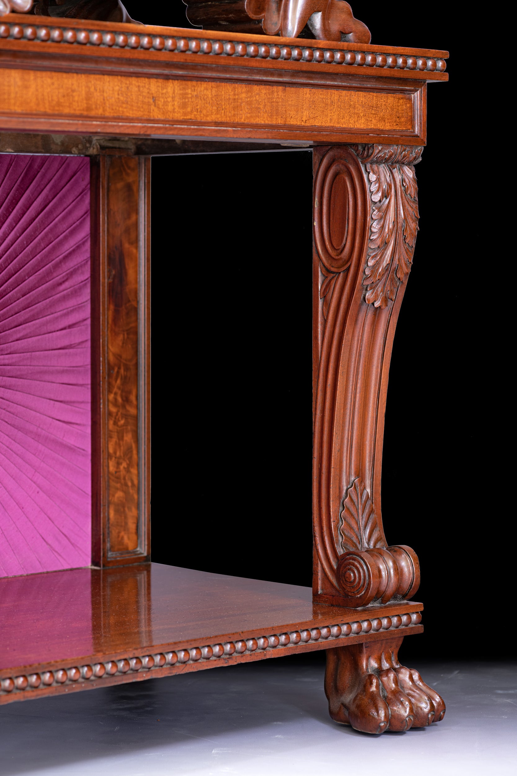 IRISH REGENCY DISPLAY CABINET BY GILLINGTONS - REF No. 4069