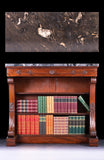 IRISH WILLIAM IV OPEN BOOKCASE / CONSOLE TABLE - REF No. 4068