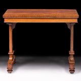 ENGLISH REGENCY GAMES TABLE BY T & G SEDDON - REF No. 9014