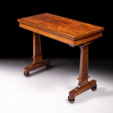 ENGLISH REGENCY GAMES TABLE BY T & G SEDDON - REF No. 9014