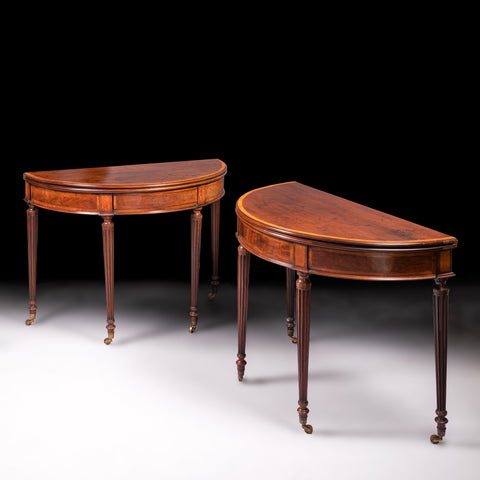 PAIR OF GEORGIAN CONSOLE TABLES - REF No. 5020