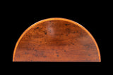 PAIR OF GEORGIAN MAHOGANY DEMI LUNE CARD TABLES - REF No. 9013