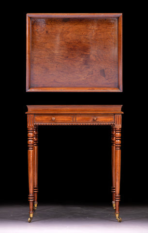 19TH CENTURY KIDNEY SHAPED TABLE - REF No. 9066
