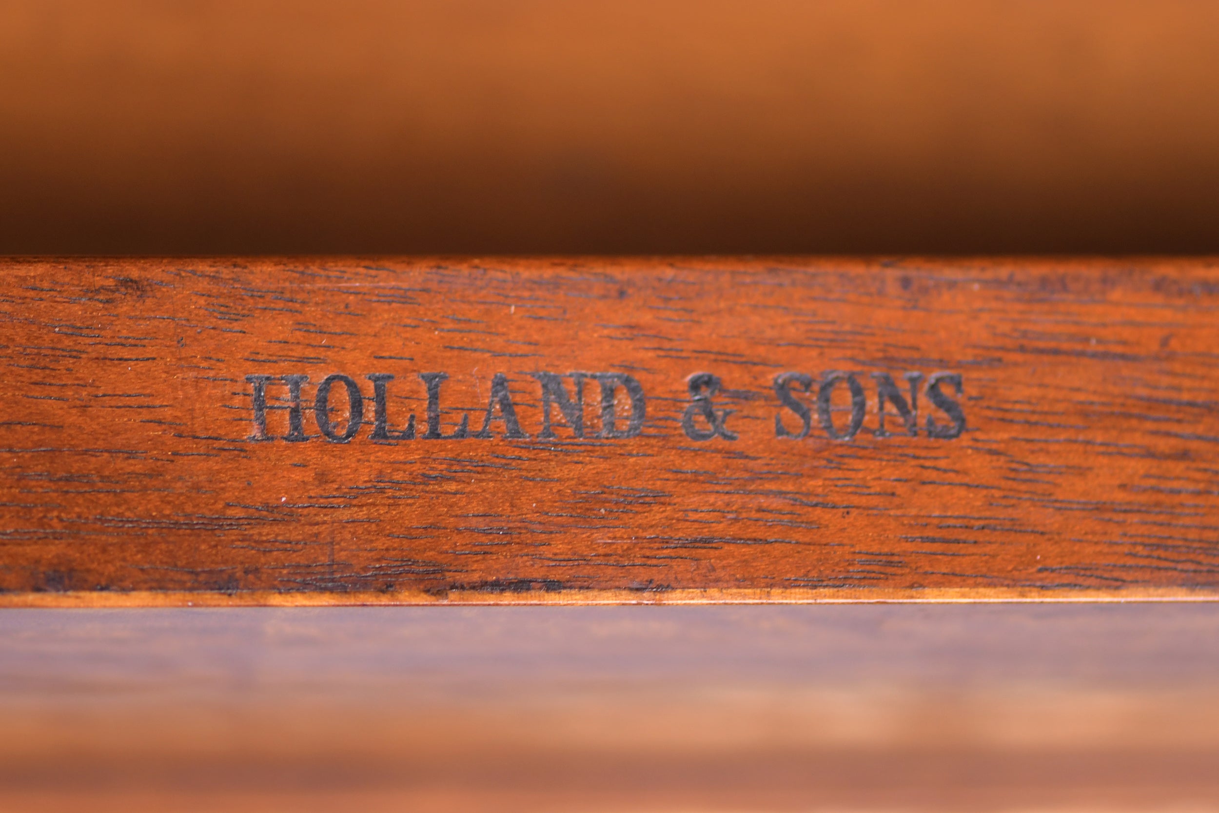 A MAGNIFICENT CARD TABLE BY HOLLAND & SONS - REF No. 9009