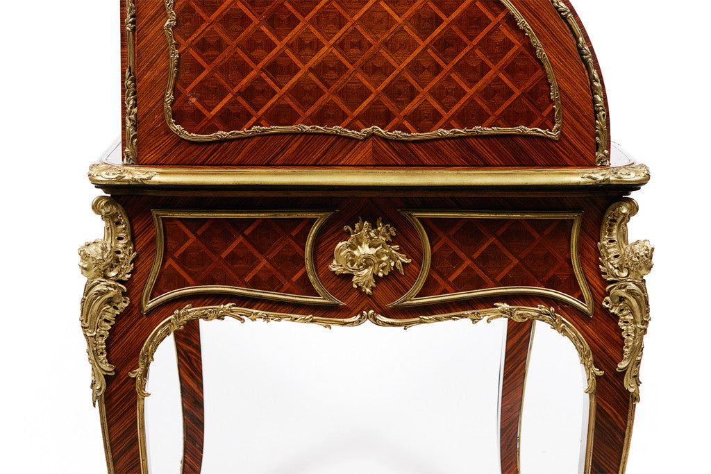 AN EXCEPTIONAL 19TH CENTURY FRENCH ROLL TOP DESK - REF No. 3007