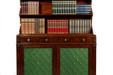 FREESTANDING BOOKCASE STAMPED WILLIAMS & GIBTON OF DUBLIN - REF No. 4026