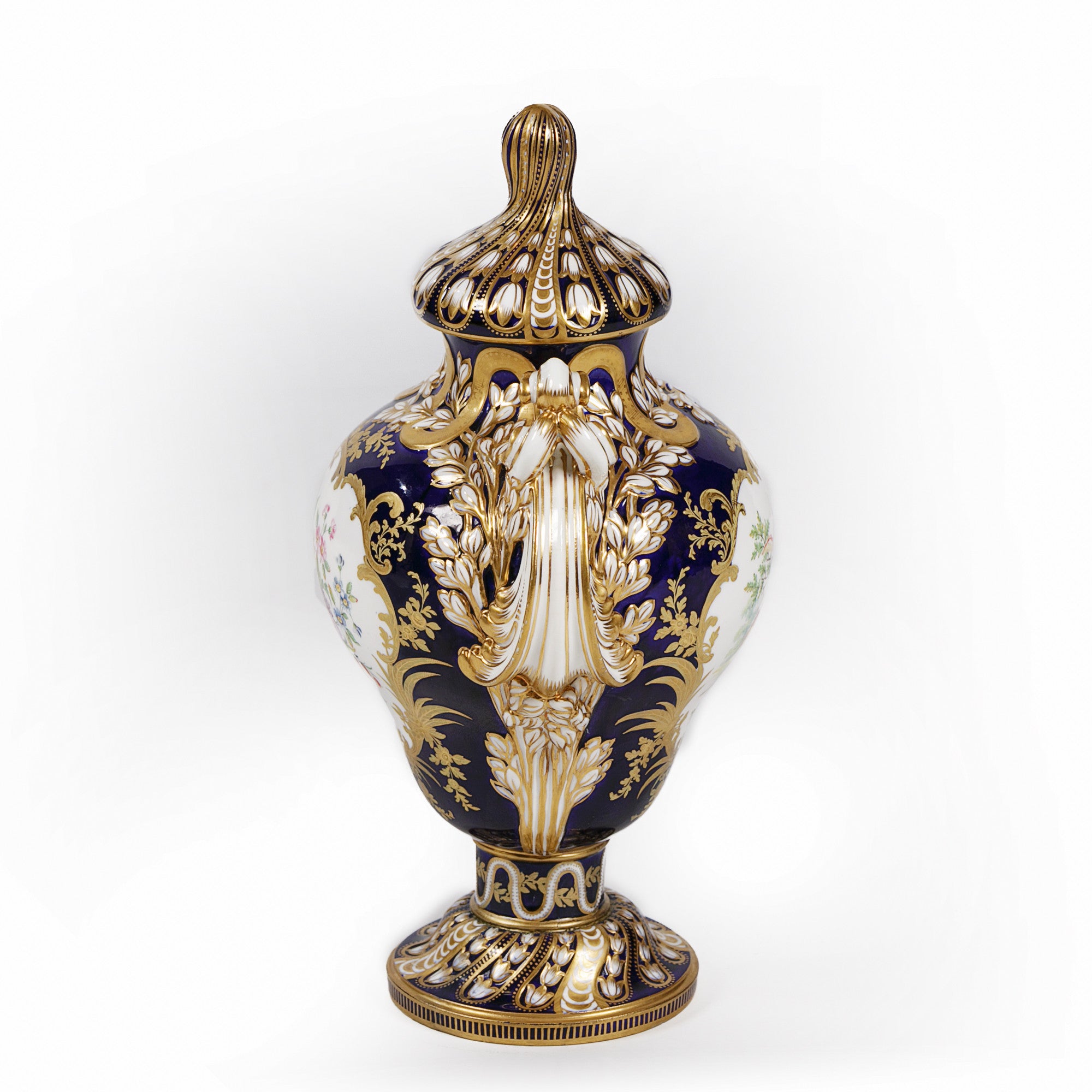 AN EXHIBITION MINTON VASE - REF No. 166