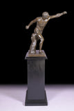 A SUPERB 19TH CENTURY BRONZE OF THE BORGHESE GLADIATOR - REF No. 1064