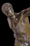 A SUPERB 19TH CENTURY BRONZE OF THE BORGHESE GLADIATOR - REF No. 1064