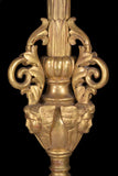 PAIR OF ITALIAN CARVED GILTWOOD TORCHERES - REF No. 1002