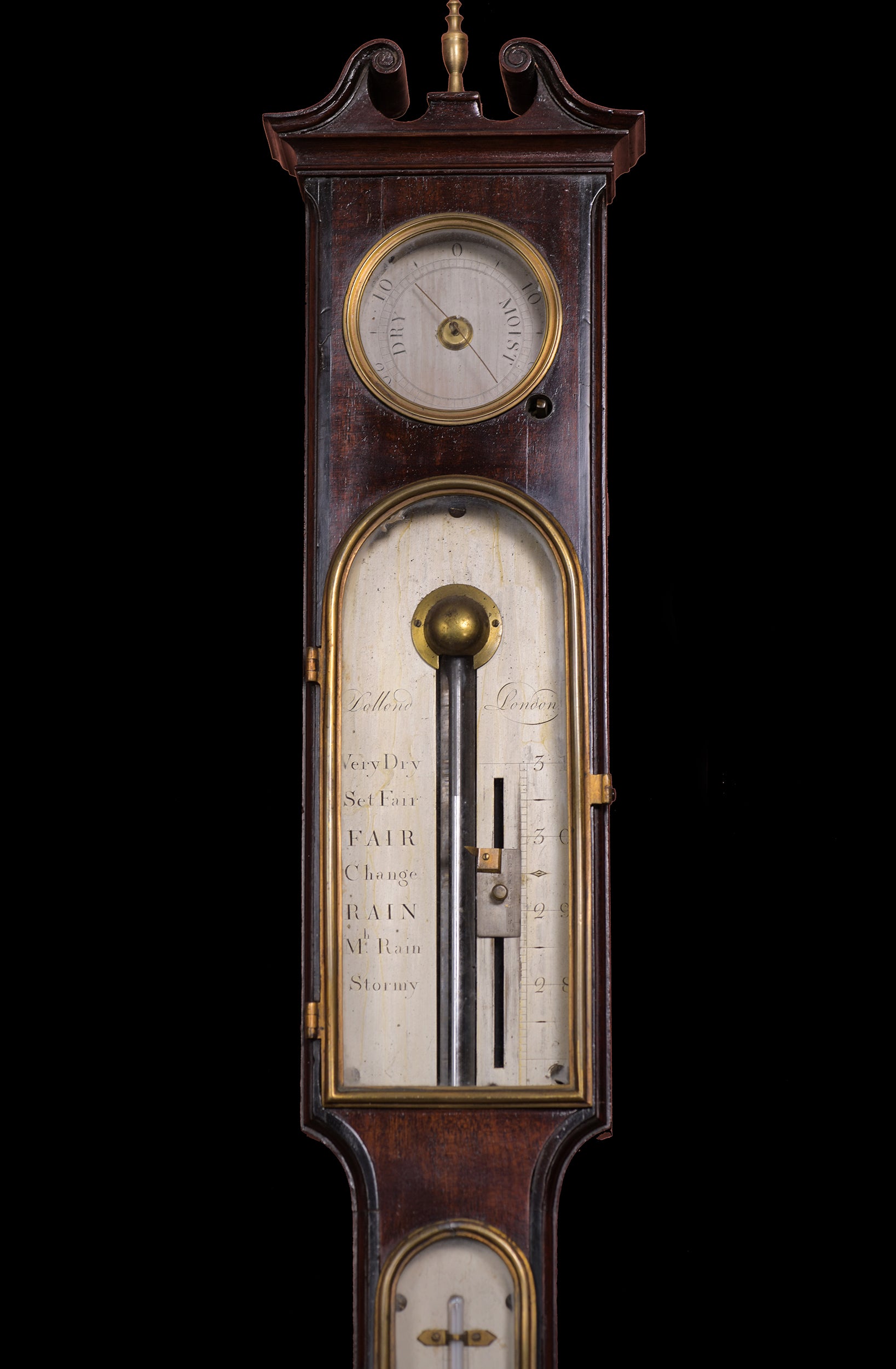 18TH CENTURY BAROMETER BY DOLLAND OF LONDON - REF No. 125