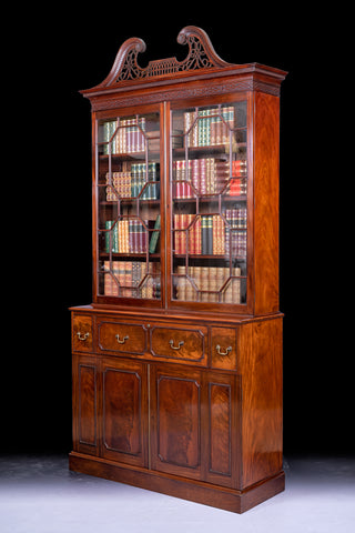 REGENCY MAHOGANY BOOKCASE ATTRIBUTED TO GILLOWS - REF No. 4060