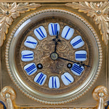 19TH CENTURY FRECH CLOCK GARNITURE - REF No. 127