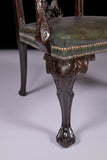 PAIR OF 19TH CENTURY IRISH ARMCHAIRS - REF No. 8012