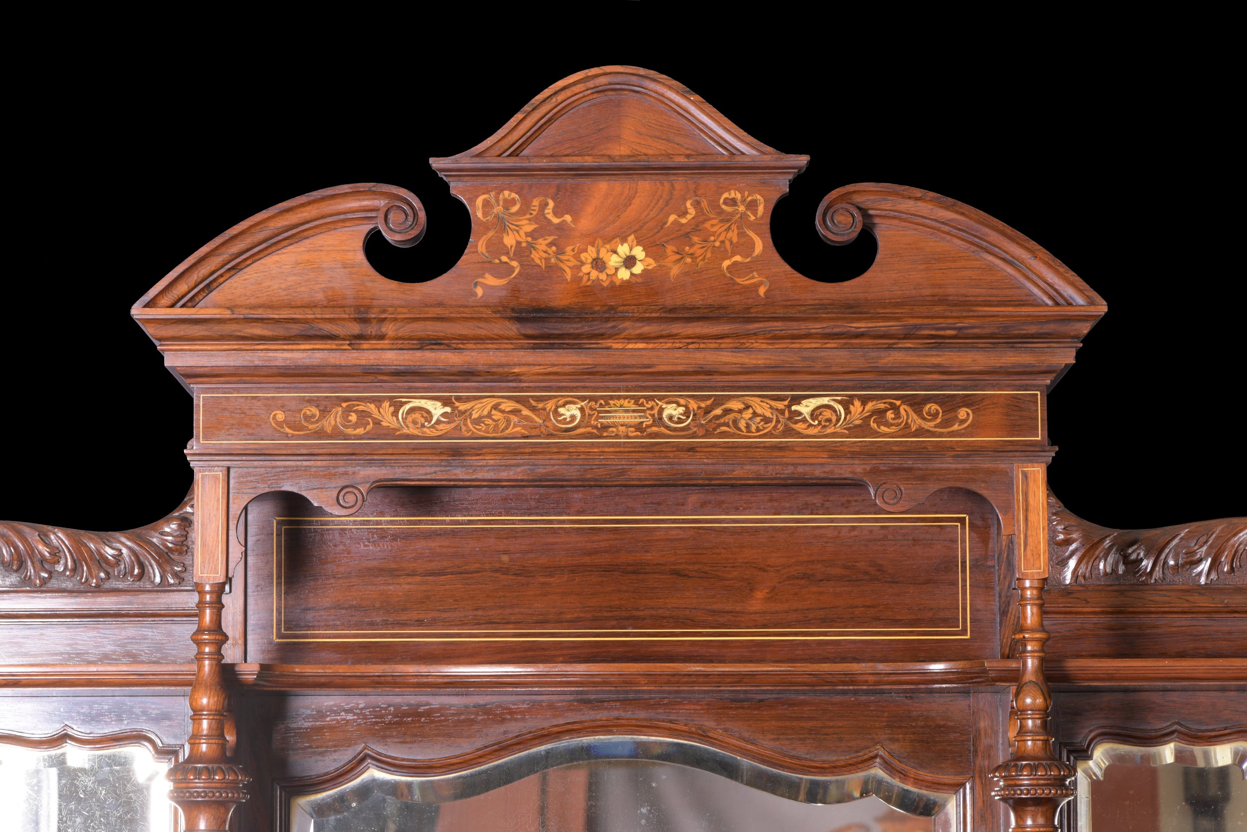 DRAWING ROOM CABINET IN THE MANNER OF COLLINSON AND LOCK - REF No. 4004