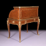 AN EXCEPTIONAL 19TH CENTURY FRENCH ROLL TOP DESK - REF No. 3007