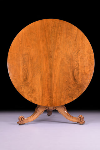 REGENCY CENTRE TABLE ATTRIBUTED TO GEORGE BULLOCK - REF No. 7054