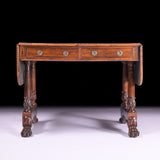 A FINE REGENCY ROSEWOOD SOFA TABLE - REF No. 7003