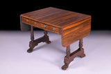 A FINE REGENCY ROSEWOOD SOFA TABLE - REF No. 7003