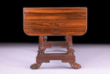 A FINE REGENCY ROSEWOOD SOFA TABLE - REF No. 7003