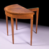 A VERY FINE PAIR OF CARD TABLES BY JAMES HICKS - REF No. 9008