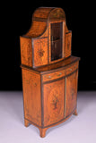 18TH CENTURY SATINWOOD SIDE CABINET - REF No. 4062