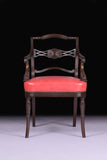 PAIR OF IRISH REGENCY ARMCHAIRS BY MACK WILLIAMS & GIBTON - REF No. 8025
