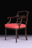 PAIR OF IRISH REGENCY ARMCHAIRS BY MACK WILLIAMS & GIBTON - REF No. 8025