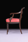 PAIR OF IRISH REGENCY ARMCHAIRS BY MACK WILLIAMS & GIBTON - REF No. 8025