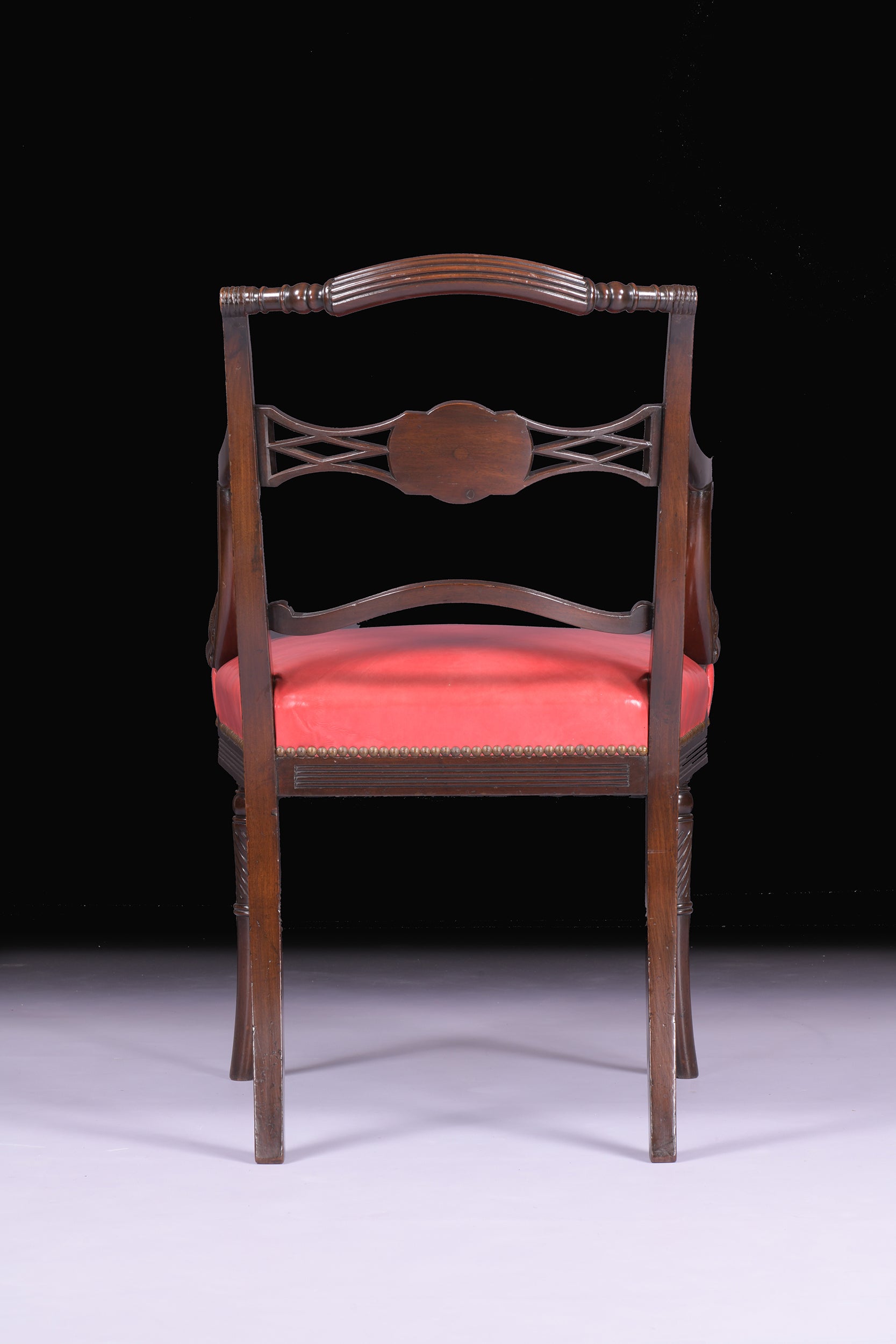 PAIR OF IRISH REGENCY ARMCHAIRS BY MACK WILLIAMS & GIBTON - REF No. 8025