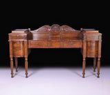 A FINE REGENCY MAHOAGNY SIDEBOARD IN THE MANNER OF GILLOWS - REF No. 5008