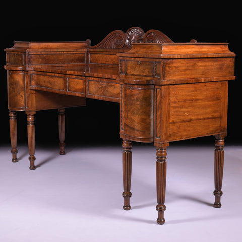 A MAGNIFICENT GEORGE IV SERVER ATTRIBUTED TO GILLOWS - REF No. 5007