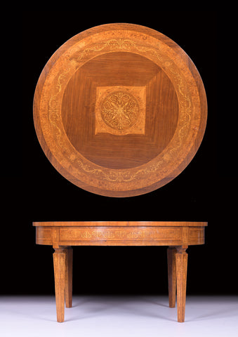 19TH CENTURY KIDNEY SHAPED TABLE - REF No. 9067