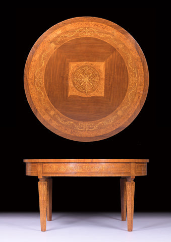 19TH CENTURY KIDNEY SHAPED TABLE - REF No. 9066