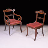 SET OF 10 IRISH REGENCY CHAIRS - REF No. 8016