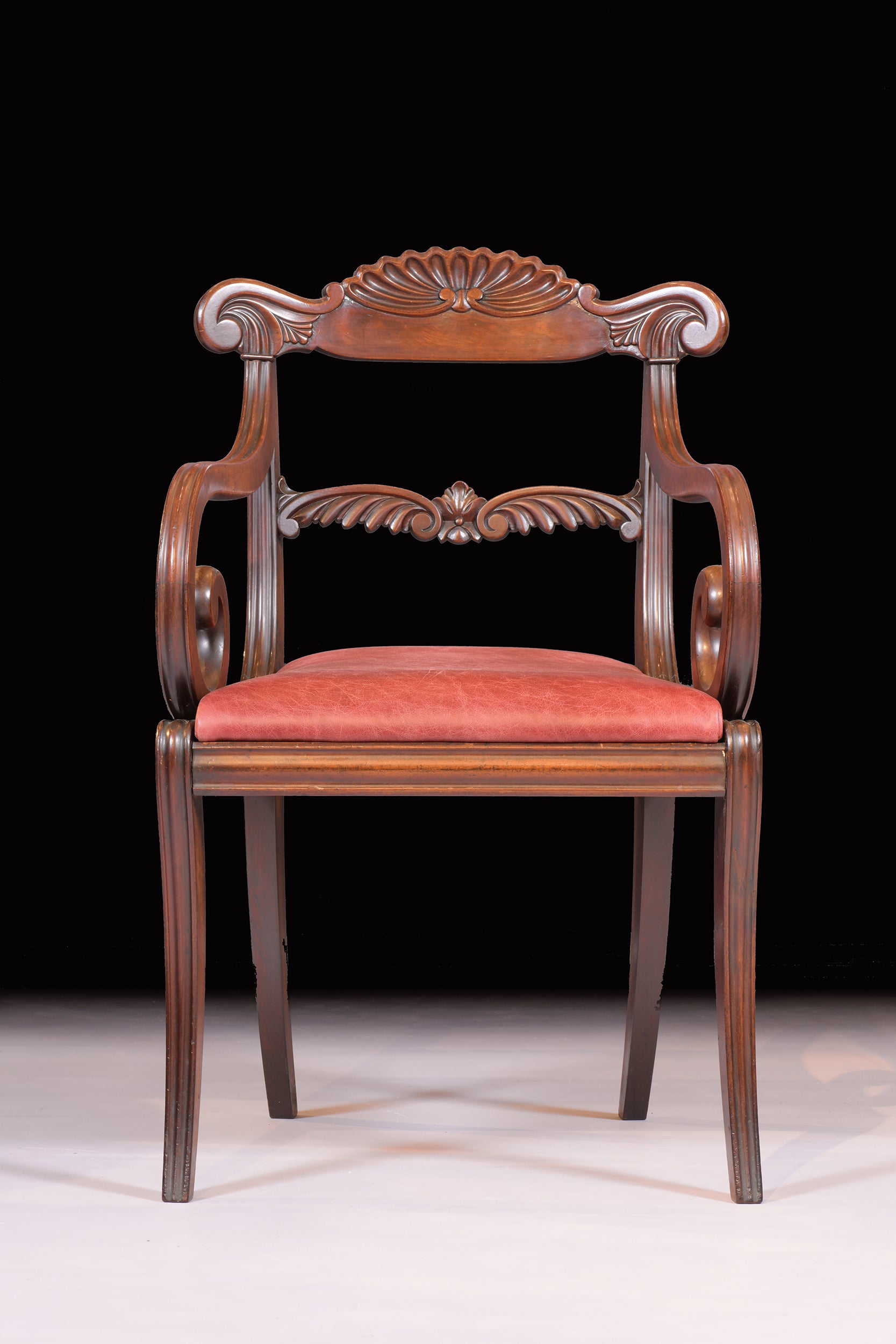 SET OF 10 IRISH REGENCY CHAIRS - REF No. 8016