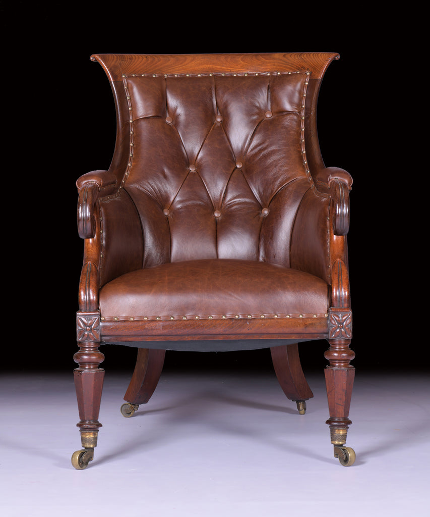 IRISH REGENCY ARMCHAIR - REF No. 8020 IRISH REGENCY ARMCHAIR - REF No. 8020
