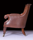 IRISH REGENCY ARMCHAIR - REF No. 8020