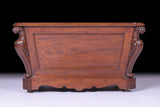 A GOOD GEORGE IV MAHOGANY WINE COOLER - REF No. 161