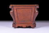 A GOOD GEORGE IV MAHOGANY WINE COOLER - REF No. 161