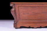 A GOOD GEORGE IV MAHOGANY WINE COOLER - REF No. 161