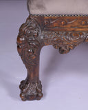 PAIR OF IRISH LIBRARY ARMCHAIRS - REF No. 8018