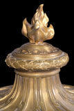 AN EXCEPTIONAL 19TH CENTURY GILT BRONZE CENTREPIECE - REF No. 1007