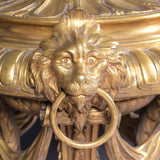 AN EXCEPTIONAL 19TH CENTURY GILT BRONZE CENTREPIECE - REF No. 1007