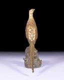 BRONZE PHEASANT SIGNED L. BUREAU - REF No. 1069