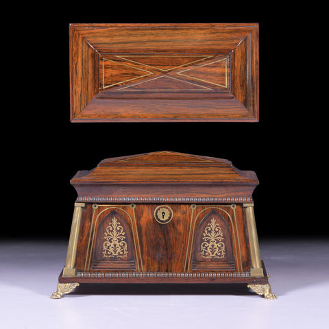 ROSEWOOD CANTERBURY ATTRIBUTED TO GILLOWS - REF No. 1027