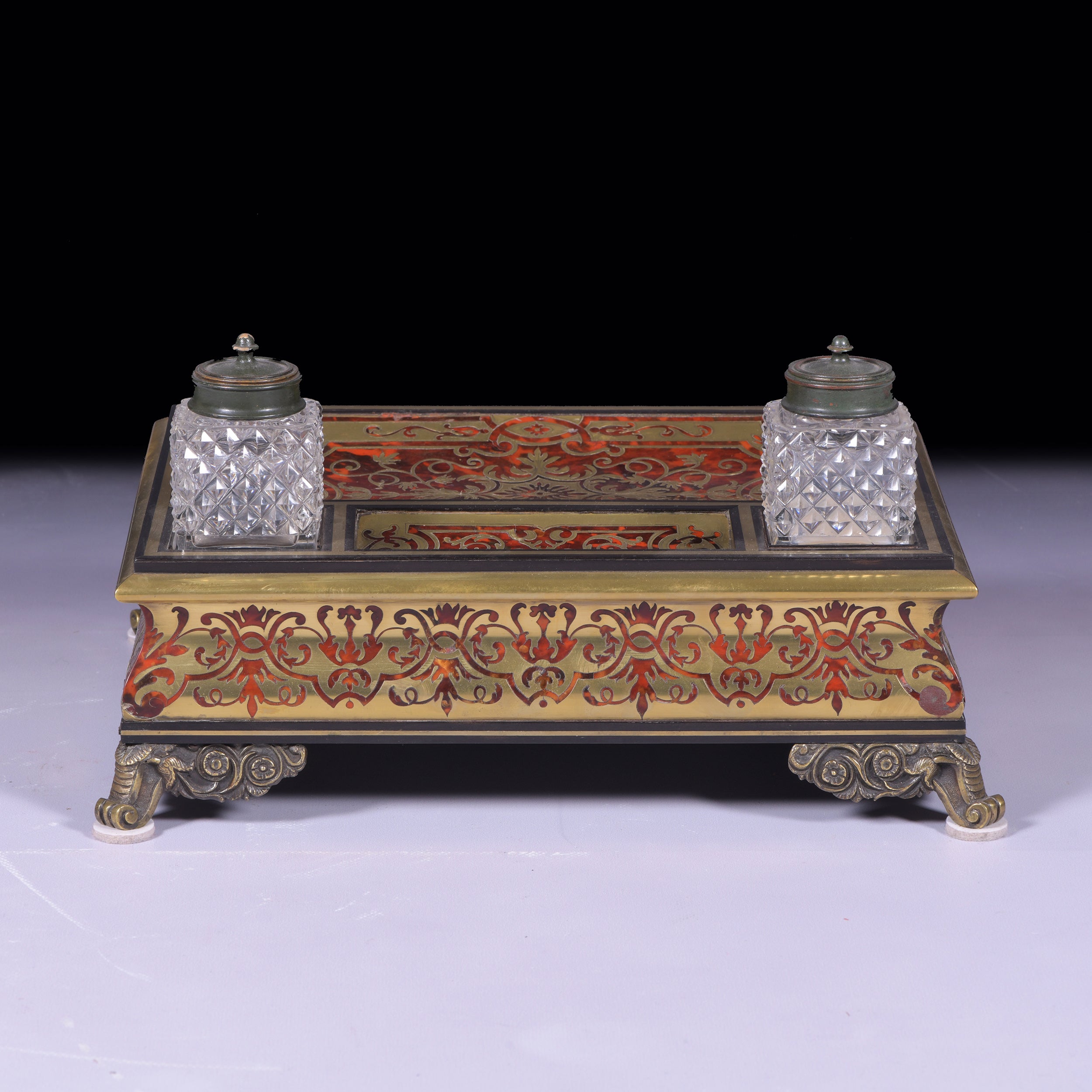19TH CENTURY FRENCH INKWELL - REF No. 181