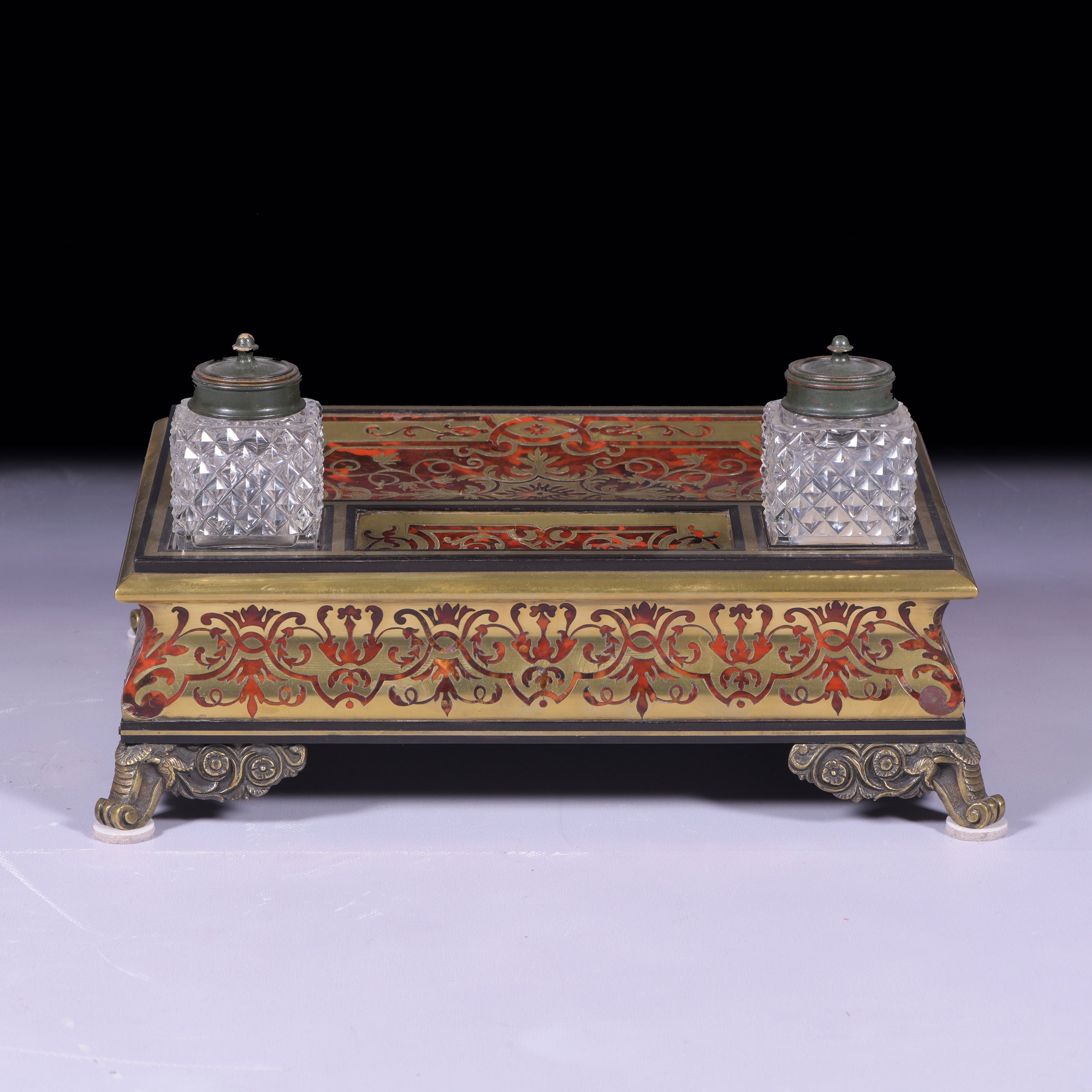 19TH CENTURY FRENCH INKWELL - REF No. 181