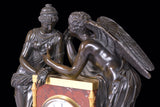 A MAGNIFICENT EARLY 19TH  CENTURY MANTLE CLOCK - REF No. 115