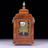 REGENCY BRACKETT CLOCK BY T. & I. OLLIVANT MANCHESTER - REF No. 124